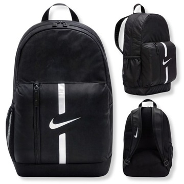 Plecak Szkolny Nike Czarny Młodzieżowy Miejski POJEMNY 22 L