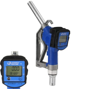 CPN FUEL GUN, ЖК-индикатор масла включен.