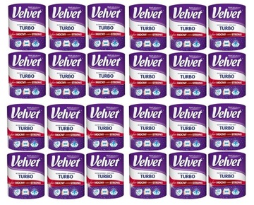 VELVET TURBO RĘCZNIK PAPIEROWY KUCHENNY 24 szt