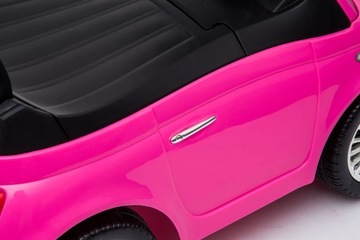 Fiat 500 детская коляска, ходунки, розовый