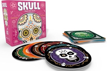 Asmodee, Skull, Bluffing Card Game, Party Game, Ag