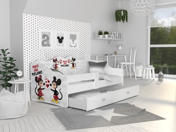 Детская кровать 160х80 с ящиком + матрас НЕЛИ