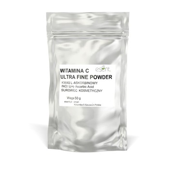 WITAMINA C kw. askorbinowy ULTRA FINE 50g kosmet.