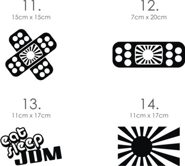 Наклейка JDM STYLE, наклейки в японском стиле, наклейки на окна автомобиля * МНОГИЕ ДИЗАЙНЫ