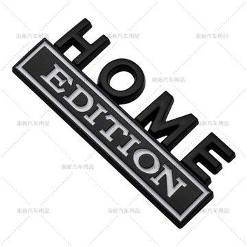 Логотип автомобильного металлического листа HOME EDITION