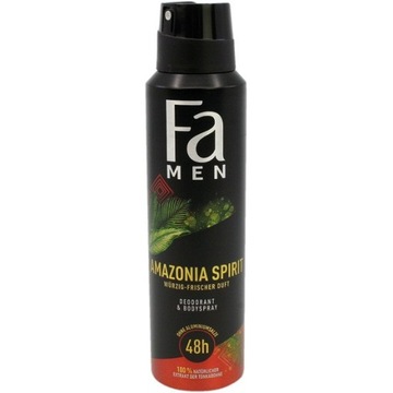 Fa Dezodorant MEN 150ml AMAZONIA SPIRIT 0%alu 48h