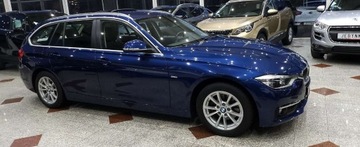 BMW Seria 3 F30-F31-F34 Touring Facelifting 2.0 318d 150KM 2015 BMW Seria 3 Automat 8G Nawigacja Lampy Full Led 2 komplety felg Lato 18 Zi, zdjęcie 2