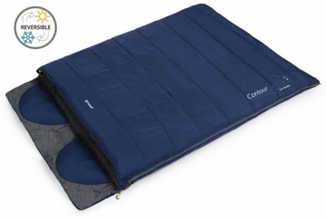КОМФОРТНЫЙ ДВУСПАЛЬНЫЙ СПАЛЬНЫЙ МЕШОК OUTWELL CONTOUR LUX -22 градуса
