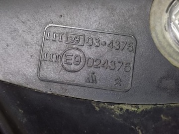 CITROEN C4 PICASSO kairys veidrodėlis 14 PIN F-159700-LUSTERKO – nuotrauka 12