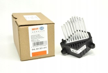 BEHR HELLA JEŻ regulator opornik dmuchawy BMW E39 X5