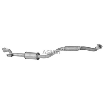 TŁUMIK PRZÓD ASMET ASM26.007