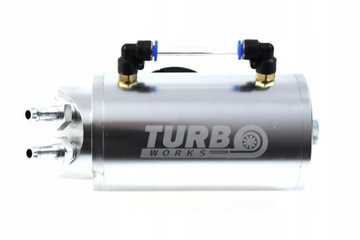 МАСЛОУЛОВИТЕЛЬ 0.7Л 10ММ TURBOWORKS SILV