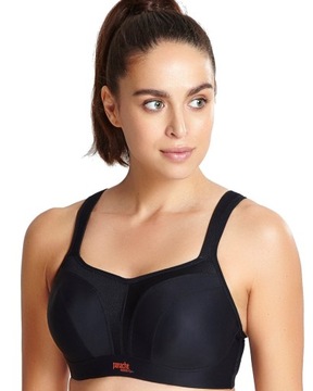 Panache Sport biustonosz sportowy - czarny 36B