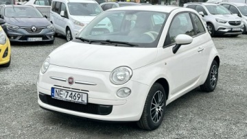 Fiat 500 II Hatchback 3d 1.2 69KM 2009 Fiat 500 Benzyna Zarejestrowany Ubezpieczony, zdjęcie 6