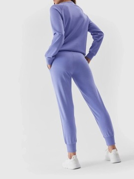 ЖЕНСКИЕ СПОРТИВНЫЕ БРЮКИ 4F, СПОРТИВНЫЕ ДЖОГГЕРЫ, ХЛОПОК AW23F474