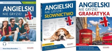 Angielski nie gryzie + Słownictwo A2-B1+ Gramatyka