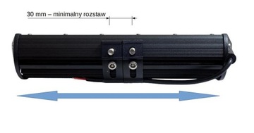 Галогенная лампа 24 x LED CREE COMBO 250 Ватт 10000 Лм + переключатель для Quad