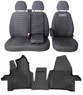 Zestaw Pokrowce Korytka 77 FORD TRANSIT Mk8 Automat 2013-