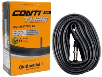 Dętka rowerowa CONTINENTAL TOUR AV BOX 28x1.40 28x1.60 28x1.75 AUTO