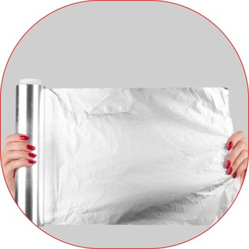 ФОЛЬГА АЛЮМИНИЕВАЯ ТОЛСТАЯ, ПРОЧНАЯ, 60 М, PACLAN