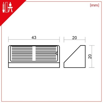 10 x МЕБЕЛЬНЫЙ УГЛОВОЙ СОЕДИНИТЕЛЬ К МЕБЕЛЬНОЙ ПЛАТЕ