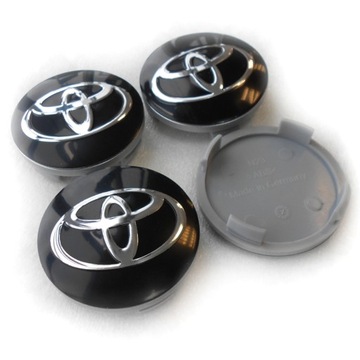 4 nowe dekle dekielki kołpaczki TOYOTA 60 mm N23