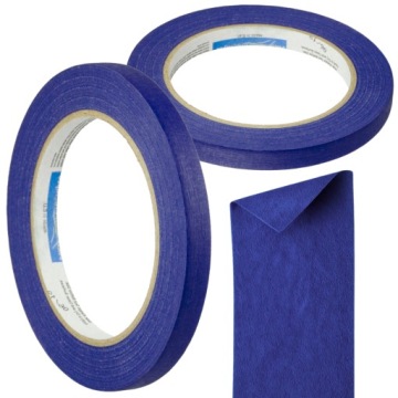 BLUE DOLPHIN TAŚMA MALARSKA 10MM X 50M NIEBIESKA PAPIER DO ODCINANIA