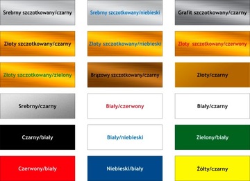 Дверная табличка + номер КОМПЛЕКТ 15x5 см С ГРАВИРОВКОЙ