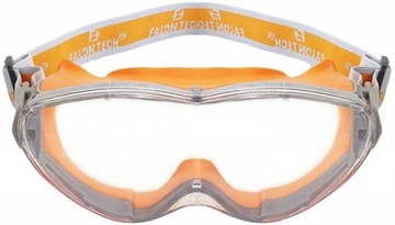 GOGLE OKULARY OCHRONNE ROBOCZE PRZECIWODPRYSKOWE BHP NIE PARUJĄ