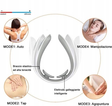 ЭЛЕКТРОСТИМУЛЯЦИОННЫЙ МАССАЖЕР ДЛЯ ШЕИ, СПИНЫ И ТЕЛА