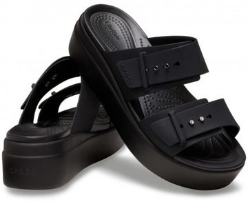 Buty Crocs Brooklyn Sandal Low Wedge 41