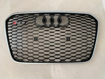 AUDI A6 RS6 4G0 C7 GRILL ATRAPA 4G0853653H/J ORG