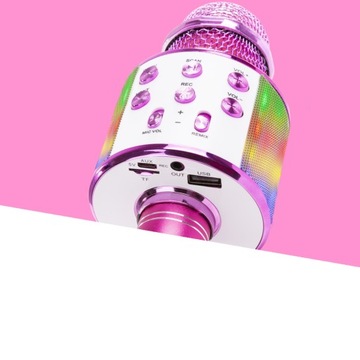 КАРАОКЕ МИКРОФОН/ ДИНАМИКИ/ MP3/ BT/ LED/ ВЕЧЕРИНКА