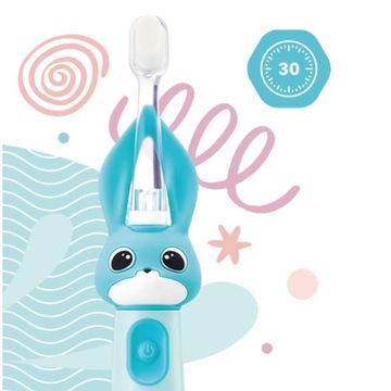 ЗВУКОВАЯ ЭЛЕКТРИЧЕСКАЯ ЗУБНАЯ ЩЕТКА ДЛЯ ДЕТЕЙ 0-3 ЛЕТ VITAMMY BUNNY