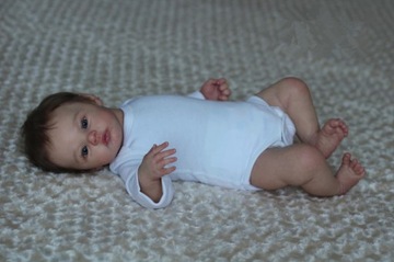 19 inch Body Silicone Reborn Doll Boy ŚWIĄTECZNY PREZENT