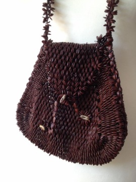 УНИКАЛЬНАЯ и неповторимая СУМКА ИЗ СЕМЕН, чудо, РЕДКОСТЬ!