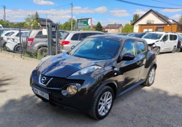 Nissan Juke I SUV 1.6i 117KM 2013 Nissan Juke 2013r, SALON POLSKA. 1.6 LPG. Delikatnie uszkodzony przod. Jez, zdjęcie 1