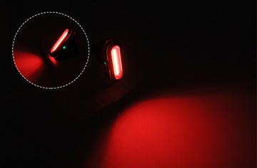 VISION 266 LED COB 1W АККУМУЛЯТОРНАЯ КРАСНАЯ ВЕЛОСИПЕДНАЯ ЛАМПА