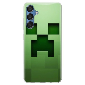 Etui do Samsung Galaxy M15 Wzory Gry Komputerowe Minecraft