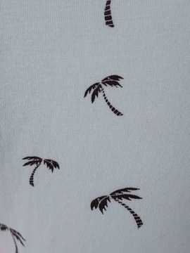 ATMOSPHERE pastelowa koszulka w palmy R 34