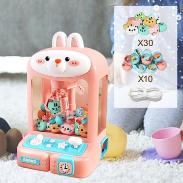 MINI CLAW MACHINE PARTY PREZENTY MINI AUTOMATY DLA DZIECI 30 LALEK