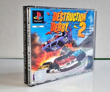Игра Destruction Derby 2 PSX BIG BOX