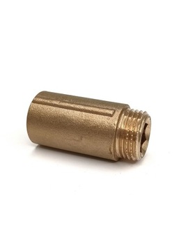 Przedłużka mosiężna 1/2 cala 4cm