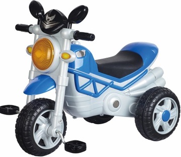 Прочный трехколесный велосипед PROMO с педалями.