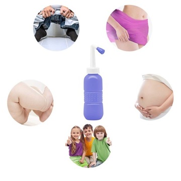 МНОГОФУНКЦИОНАЛЬНЫЙ ПОРТАТИВНЫЙ РАСПЫЛИТЕЛЬ ДЛЯ БИДЕ ДЛЯ МОЙКИ 450 МЛ