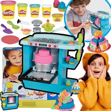 PLAY DOH KUCHENNE KREACJE CUKIERNIA PIEKARNIK TORT