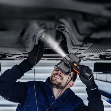 КОНТРОЛЬНАЯ КАМЕРА-ЭНДОСКОП DUO 10M ЖЕСТКИЙ АВТОМОБИЛЬНЫЙ КАБЕЛЬ 5,5 ММ ДЛЯ ТРУБ