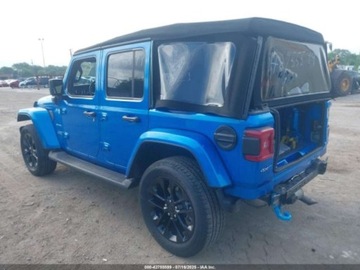 Jeep Wrangler IV 2022 Jeep Wrangler 4XE Unlimited Sahara 2022 2.0l 2.0 Hybryda 270KM, zdjęcie 3