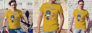 KOSZULKA T-SHIRT CAPTAIN AMERICA MARVEL 3XL JAKOŚĆ