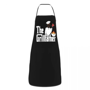 Barbecue The Grillfather Aprons Men Women BBQ